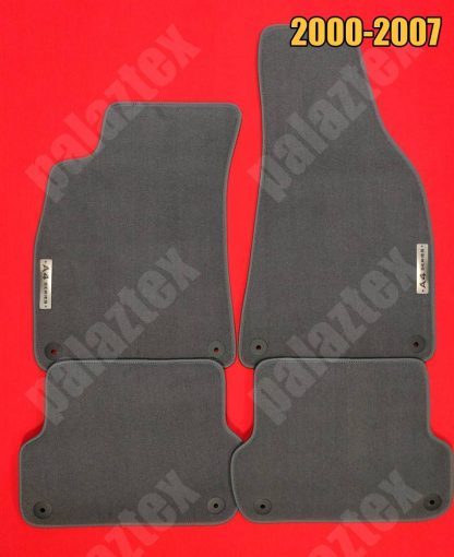 audi a4 b6 b7 2000-2007 velur halı paspas koyu gri