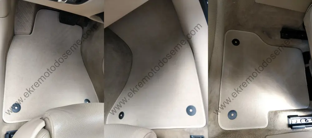 audi a7 velur paspas uygulaması