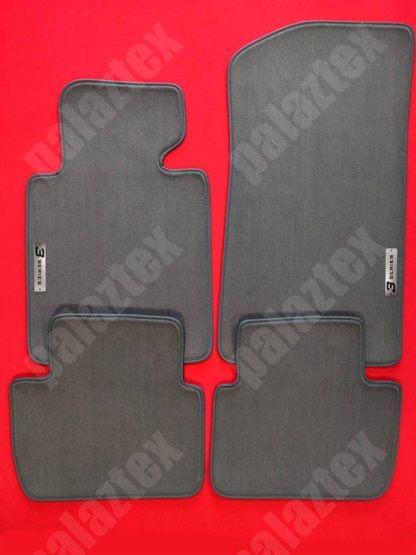 bmw e46 koyu gri velur halı paspas