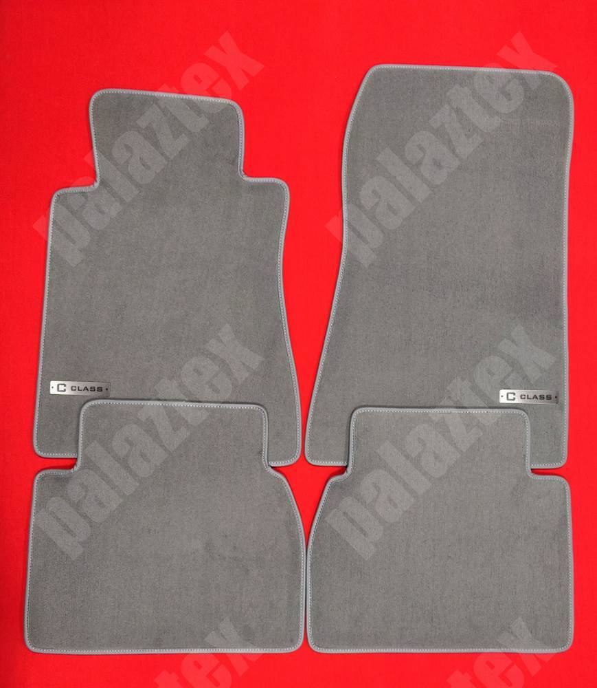 mercedes 190e w201 gri velur halı paspas takımı