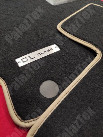 mercedes cl c216 siyah klipsli paspas seti
