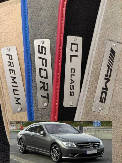 orjinal mercedes cl c216 w216 halı paspas seti