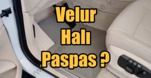 velur halı paspas nedir