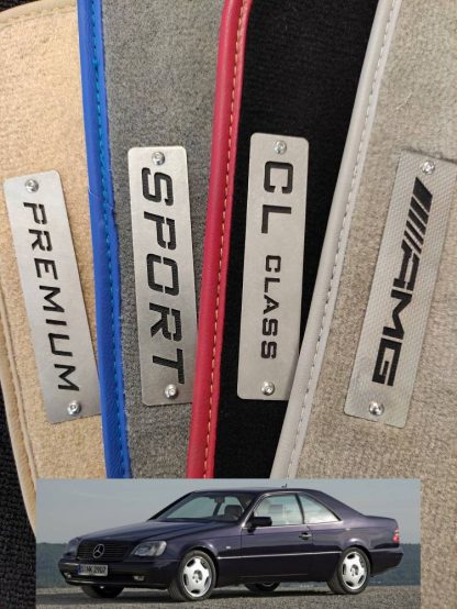 orjinal kesim mercedes cl c140 1991-1998 velur paspas