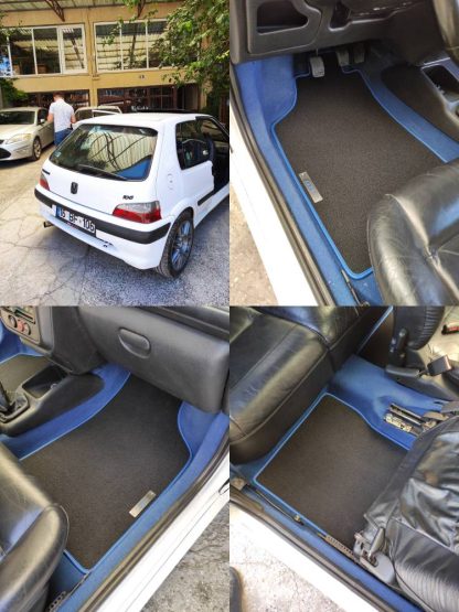 peugeot 106 orijinal ölçü halı paspas takımı