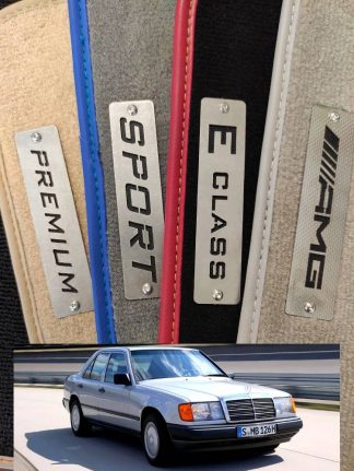 mercedes w124 kasa için özel dikim halı paspas seti