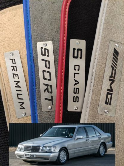 mercedes s320 w140 kasa orjinal ölçü velur paspas seti