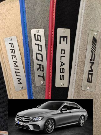 mercedes w213 velur halı paspas seti