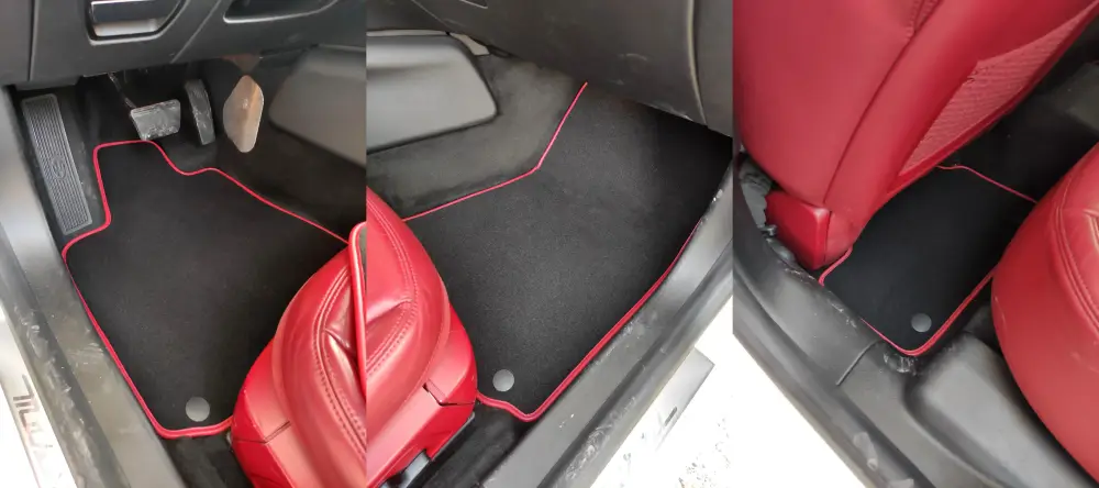 velur maserati ghibli paspas uygulaması