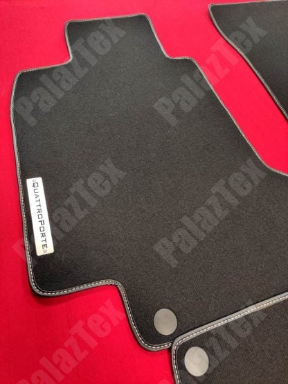 maserati quattroporte metal logolu halı paspas seti