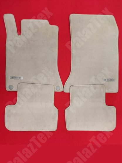 mercedes 2013 2014 b serisi gri velur paspas seti
