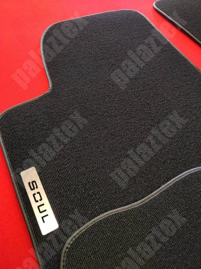 logolu kia soul halı paspas seti
