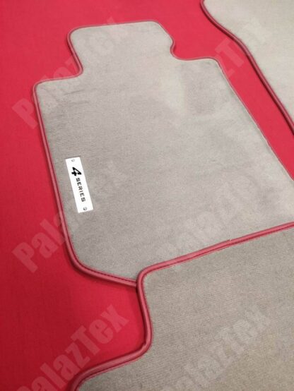 bmw g26 2024 gri logolu halı paspas seti