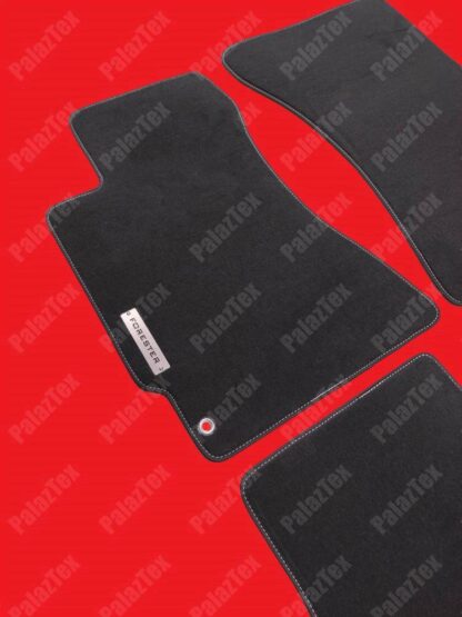 subaru forester sg 2005 2006 uyumlu logolu halı paspas seti