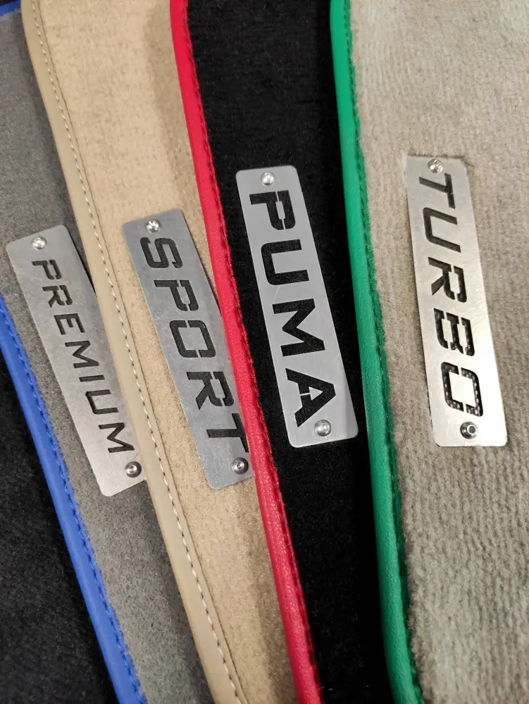 Ford Puma Logolu & Orjinal Ölçü Velur Halı Paspas Takımı