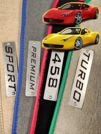 Ferrari 458 italia velur paspas çeşitleri