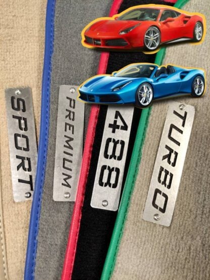 ferrari 488 gtb orjinal kesim velur paspas çeşitleri