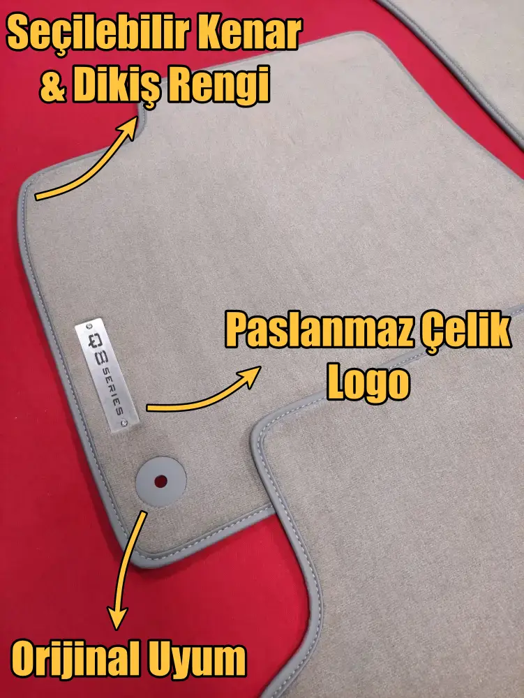 audi q8 velur paspas özellikleri
