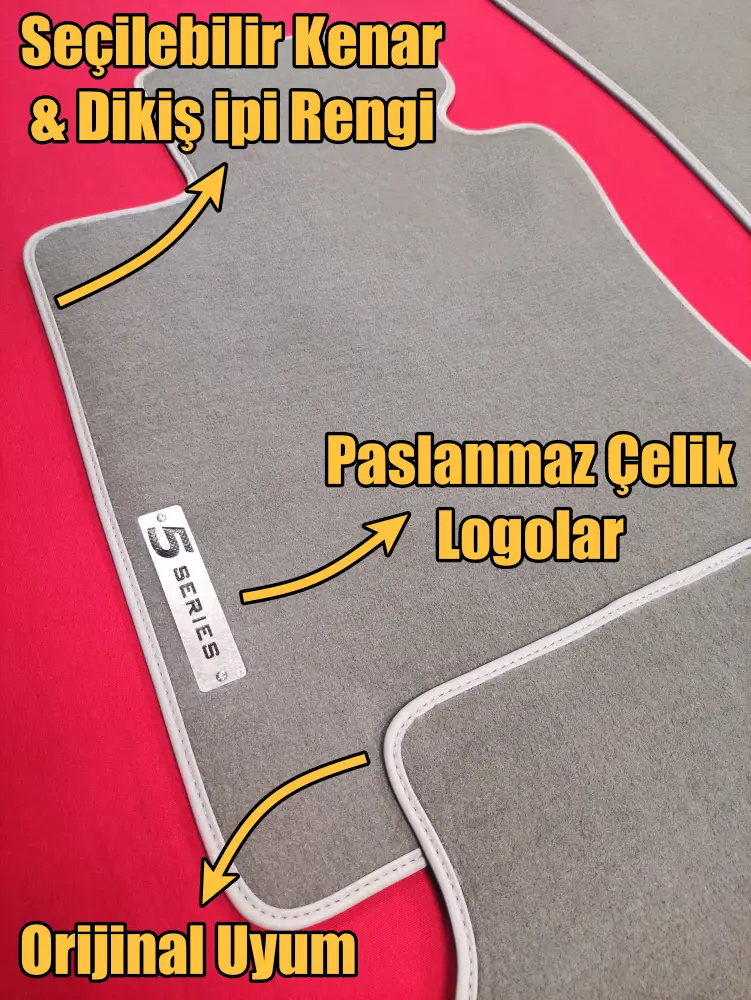 velur bmw e60 paspas özellikleri