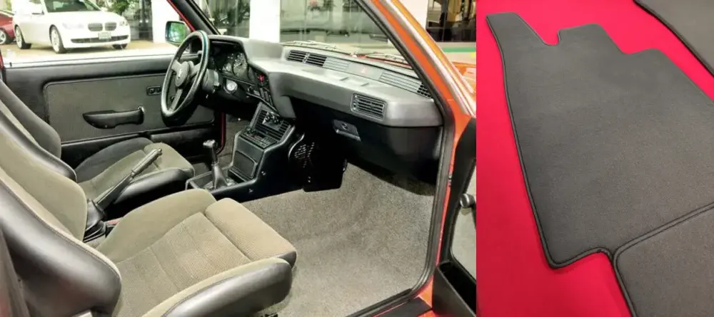 bmw e21 için halı paspas fikri