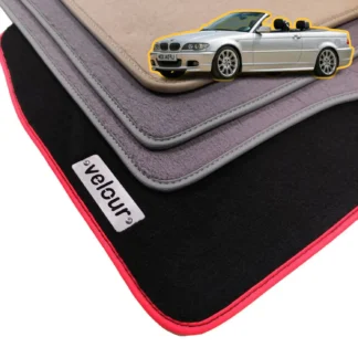 bmw e46 cabrio velur paspas