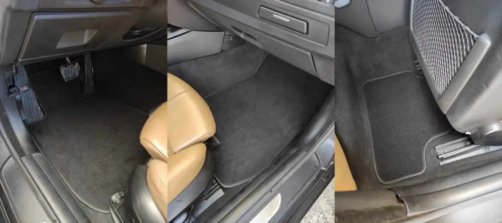 bmw e93 velur paspas uygulaması
