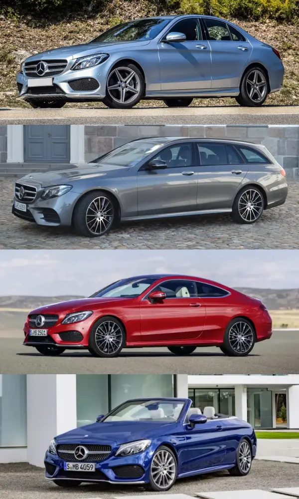 mercedes c class w205 c205 s205 a205