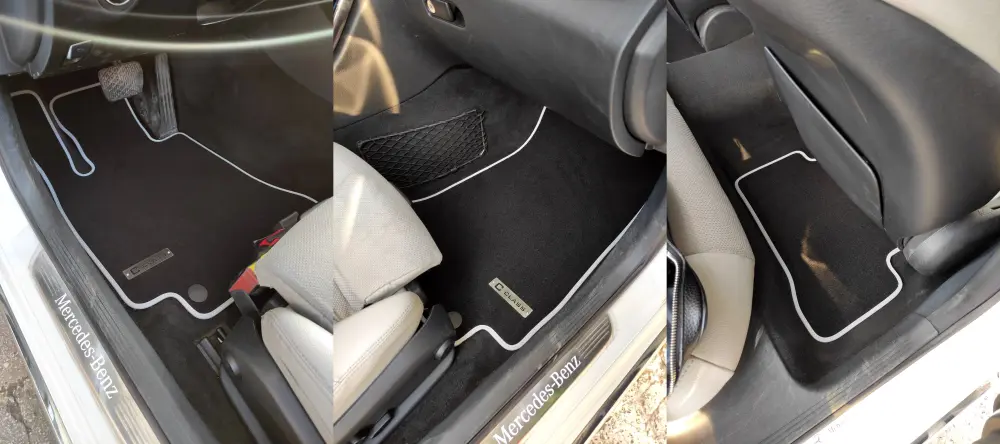 velur mercedes w205 paspas uygulaması