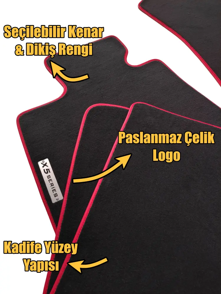 velur bmw x5 g05 paspas özellikleri