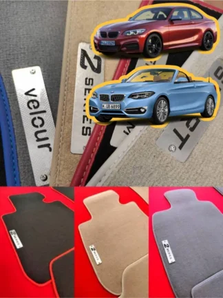 bmw 2 serisi f22 f23 velur paspas uygulaması