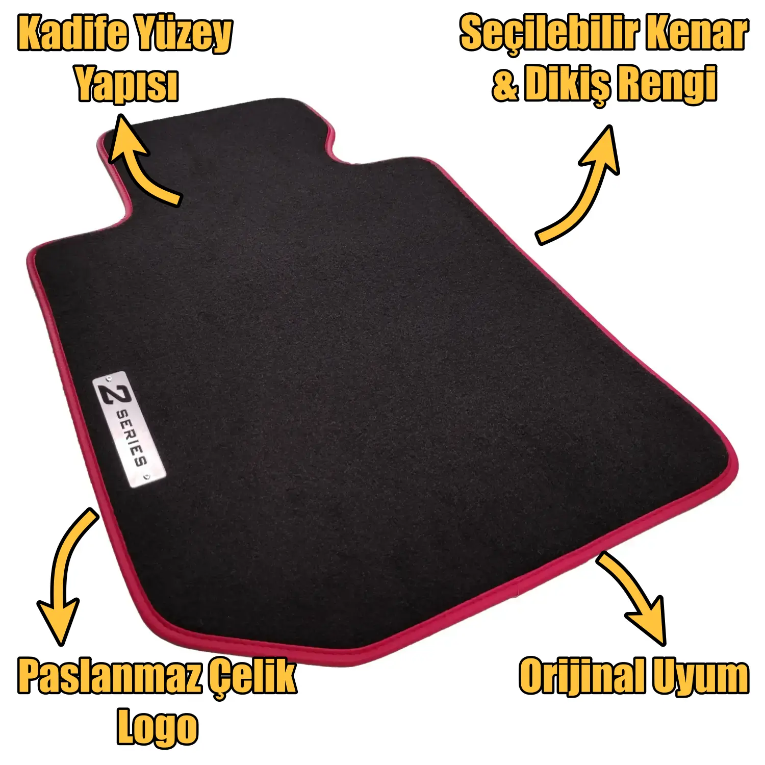 velur bmw 2 serisi g42-g87 paspas özellikleri