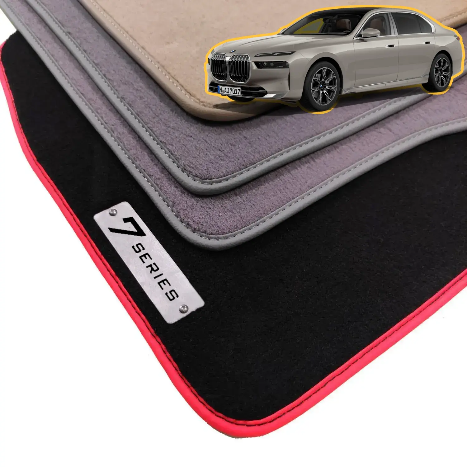 velur bmw 7 serisi g70 paspas 2023-2029