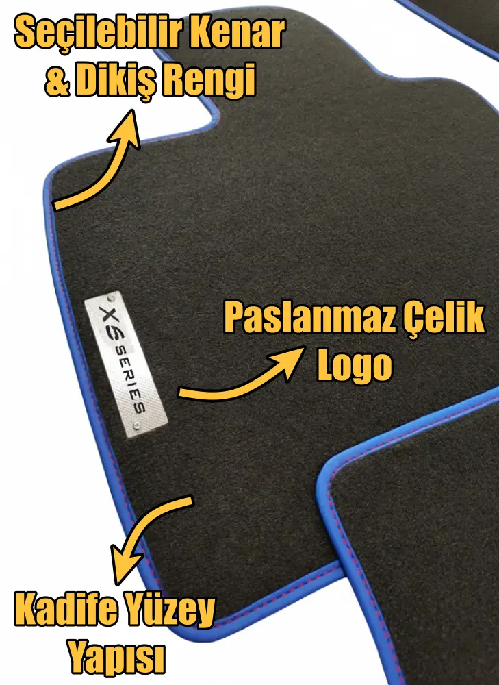 velur bmw x6 e71 paspas uygulaması