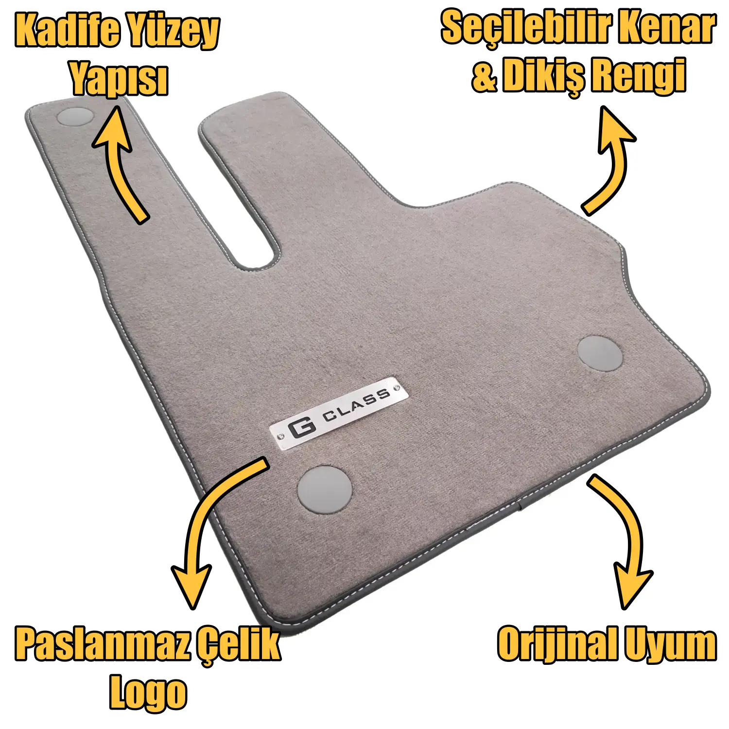 velur mercedes g serisi paspas özellikleri