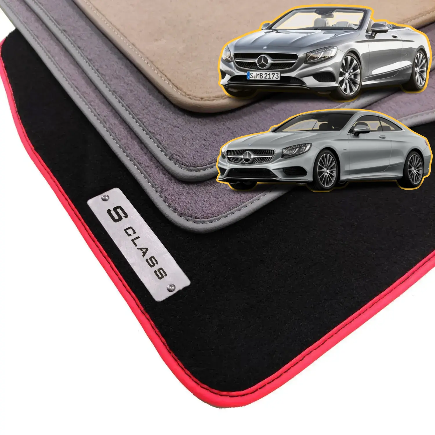velur mercedes s class coupe cabrio a217 c217 paspas