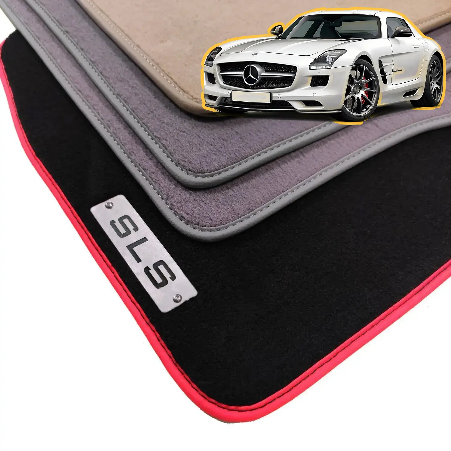 velur mercedes sls r197 paspas