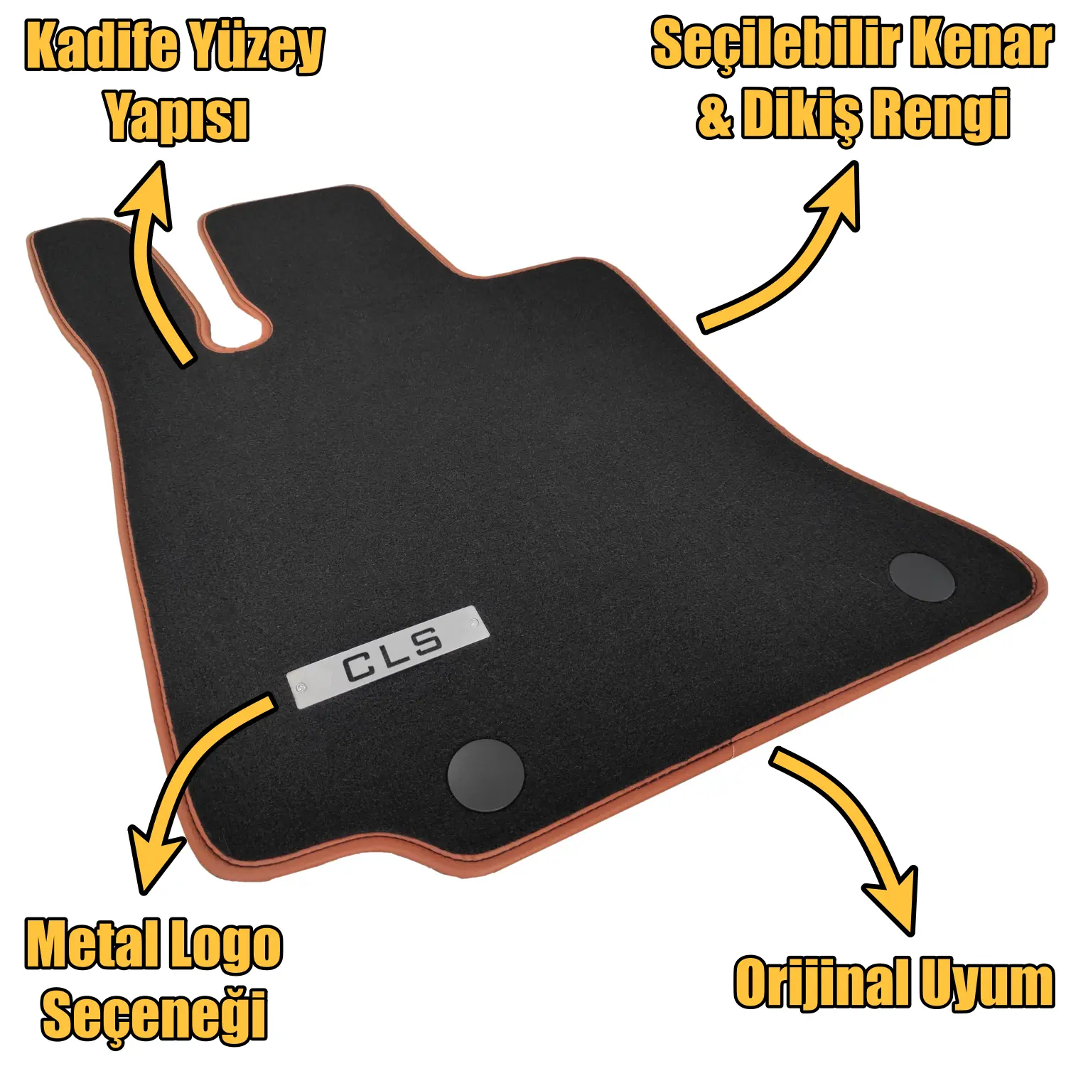 mercedes cls velur paspas özellikleri