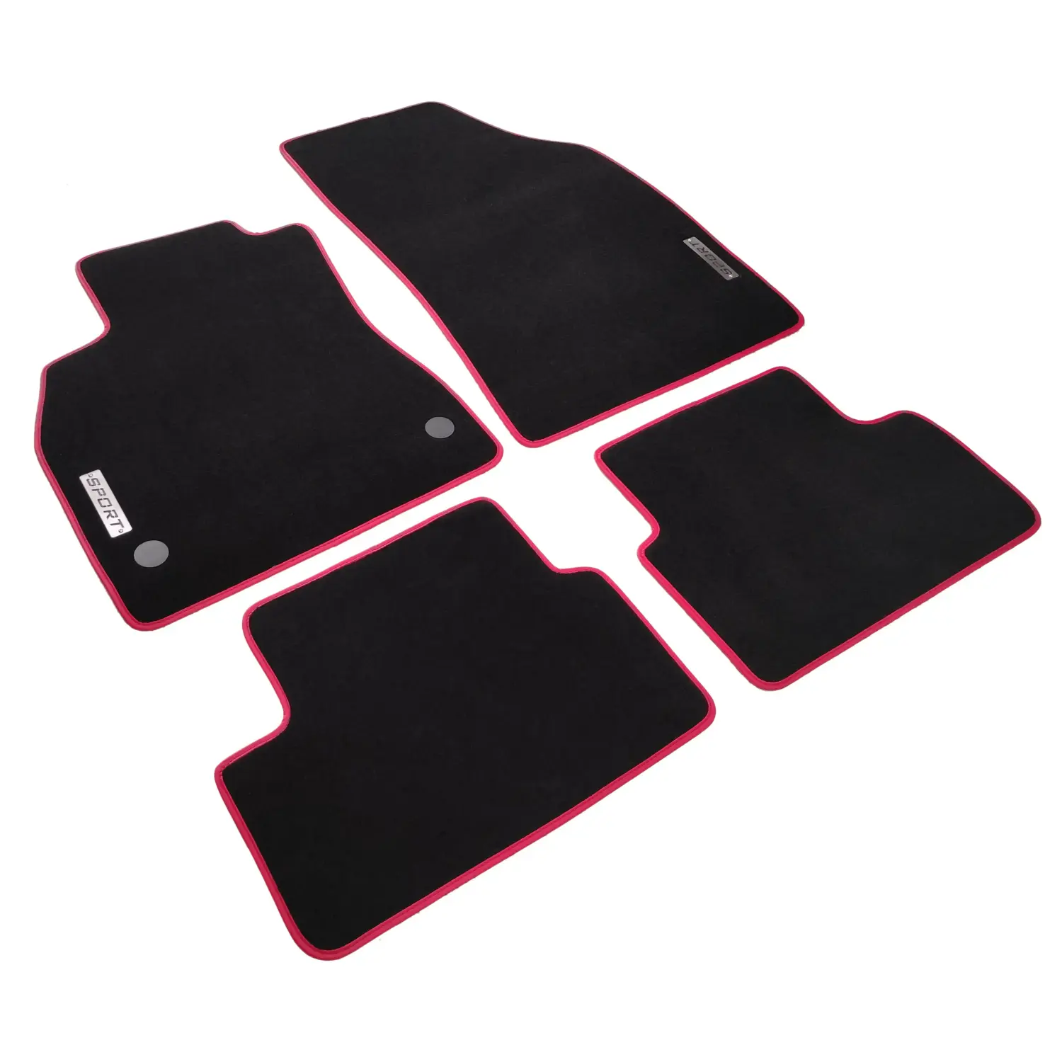 renault megane 3 siyah kırmızı halı paspas takımı