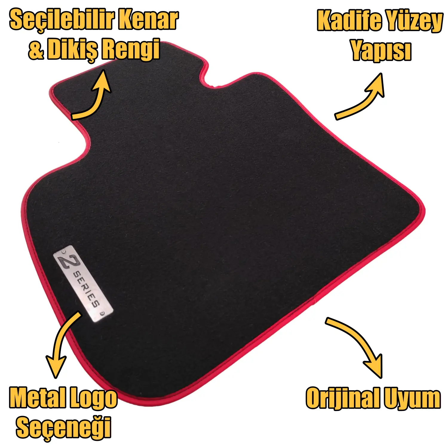 velur bmw f45 active tourer paspas özellikleri