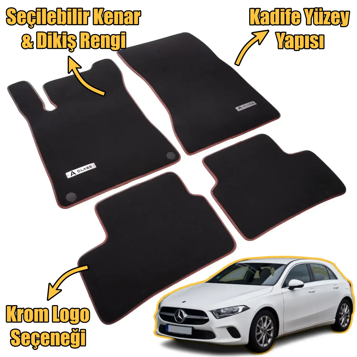 velur mercedes a serisi w177 2019-2025 paspas özellikleri