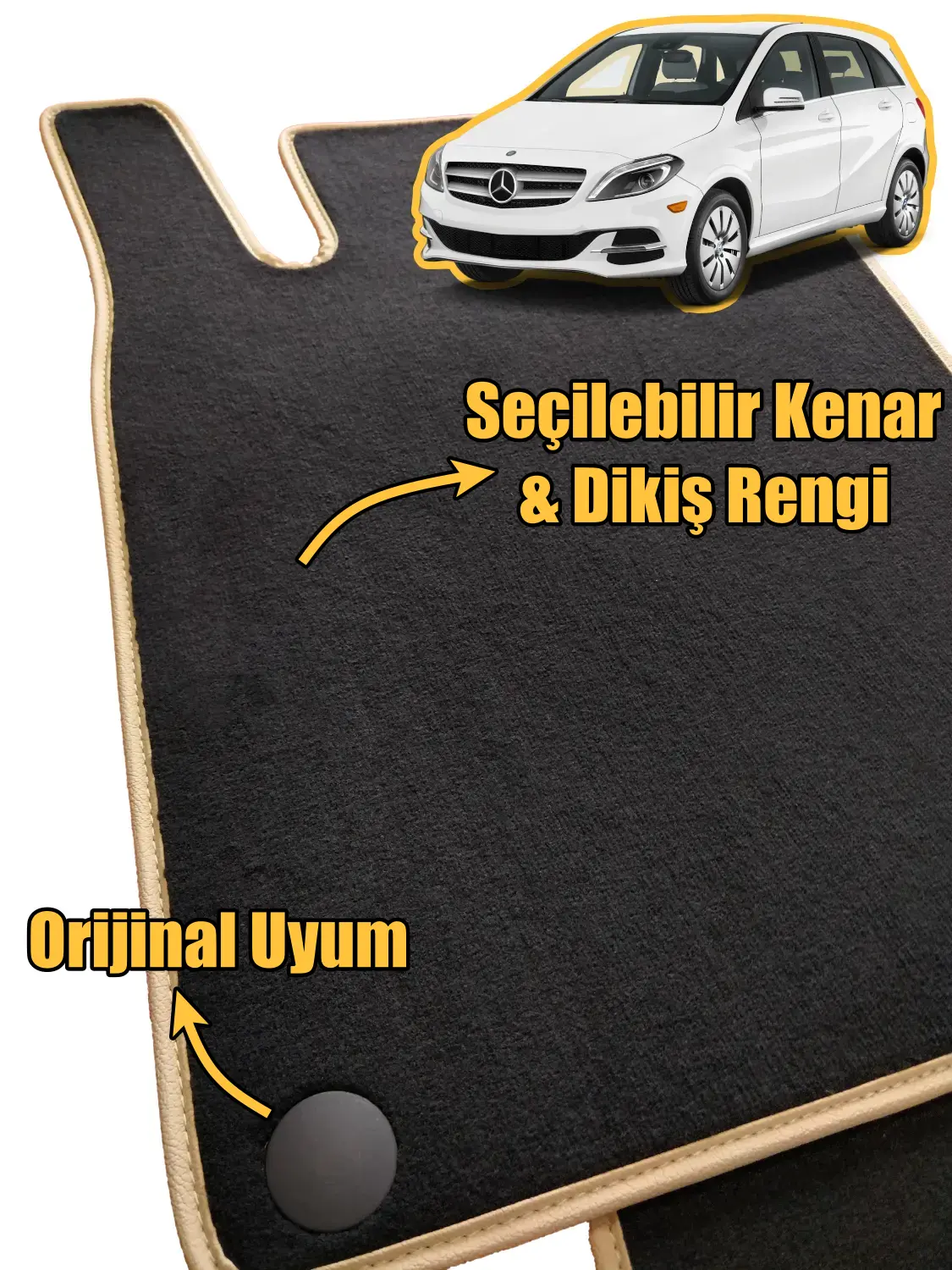 velur mercedes b serisi w246 2011-2019 paspas özellikleri