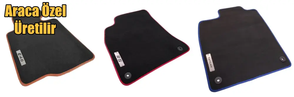 araca özel velur paspas nedir