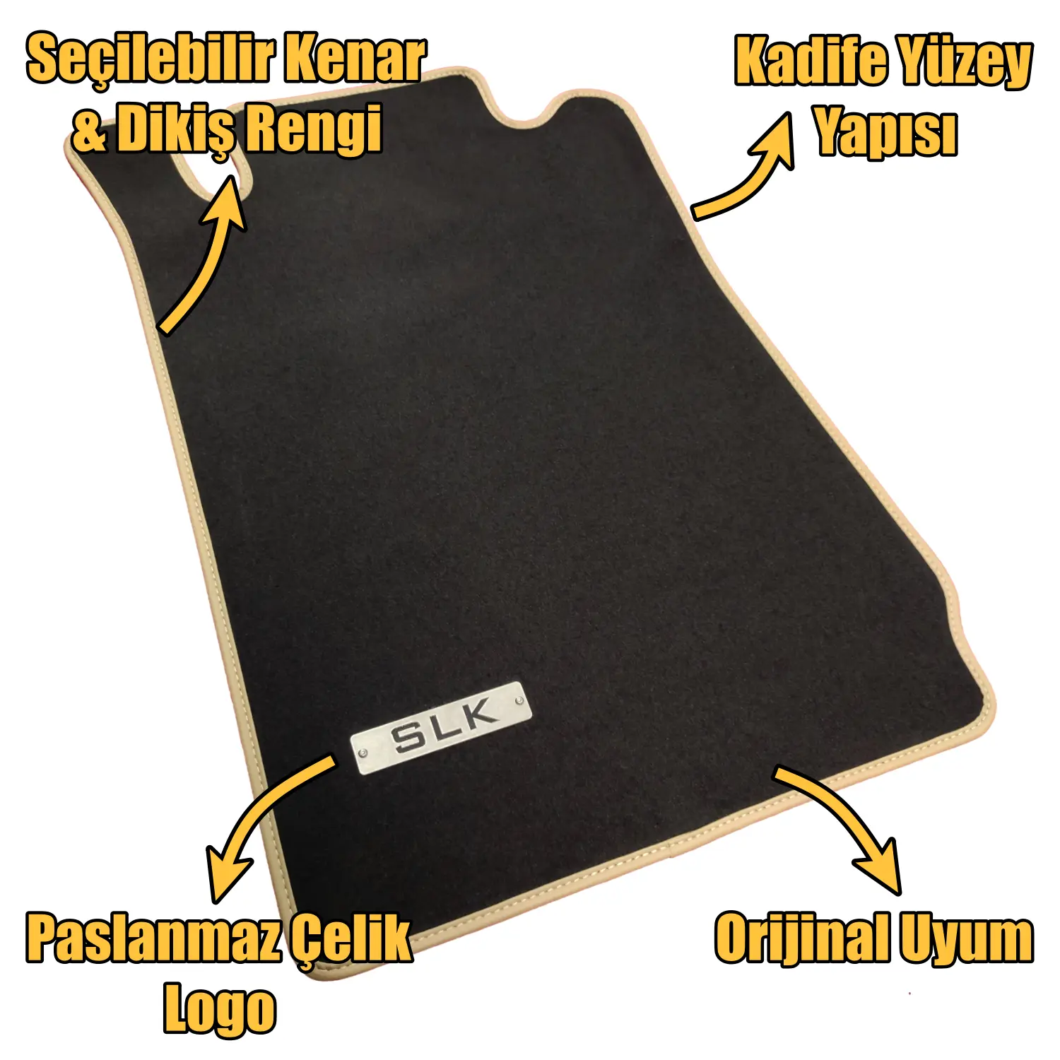 mercedes slk r170 velur paspas özellikleri