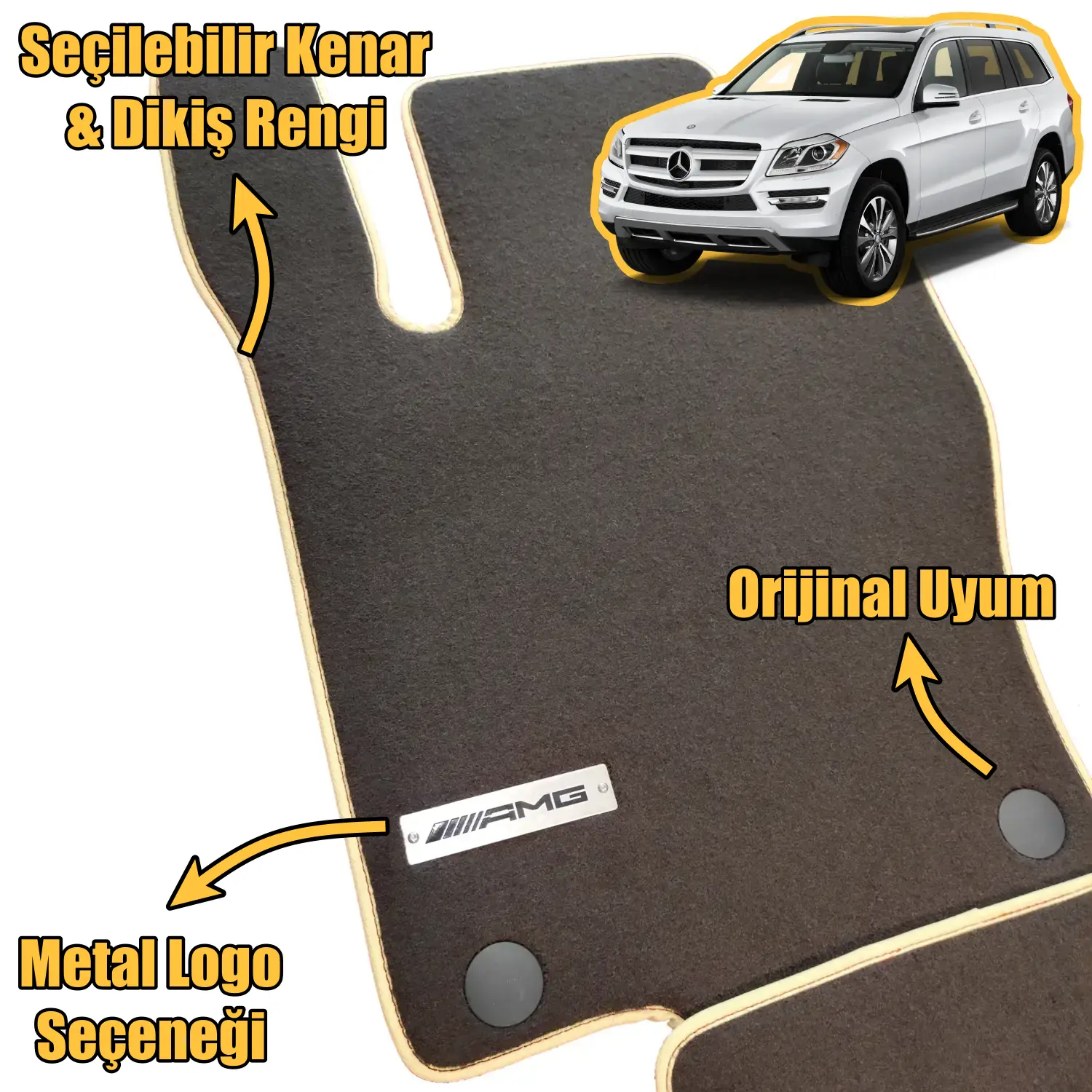 velur mercedes gl x166 paspas özellikleri