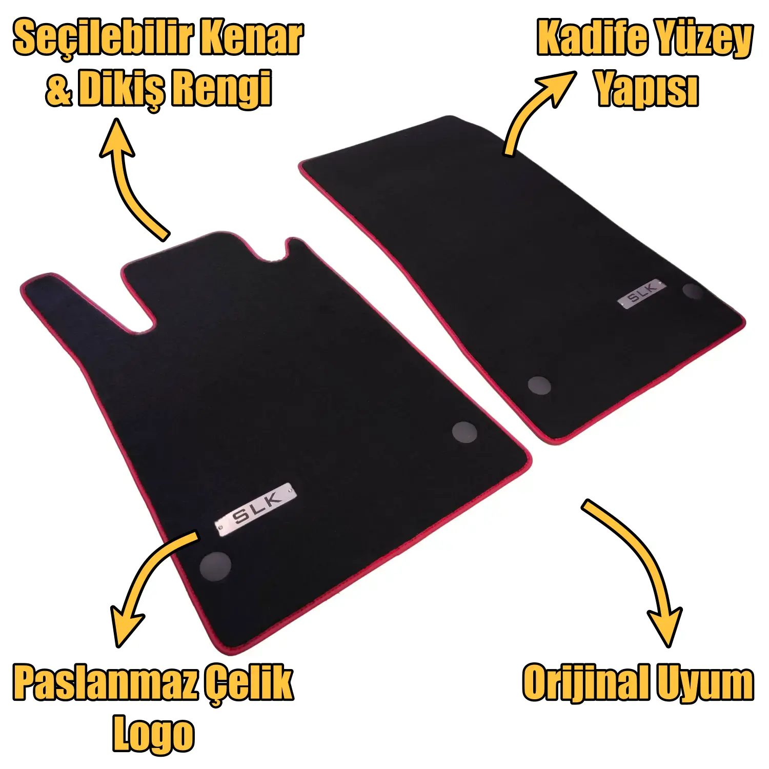 velur mercedes slk r171 paspas özellikleri