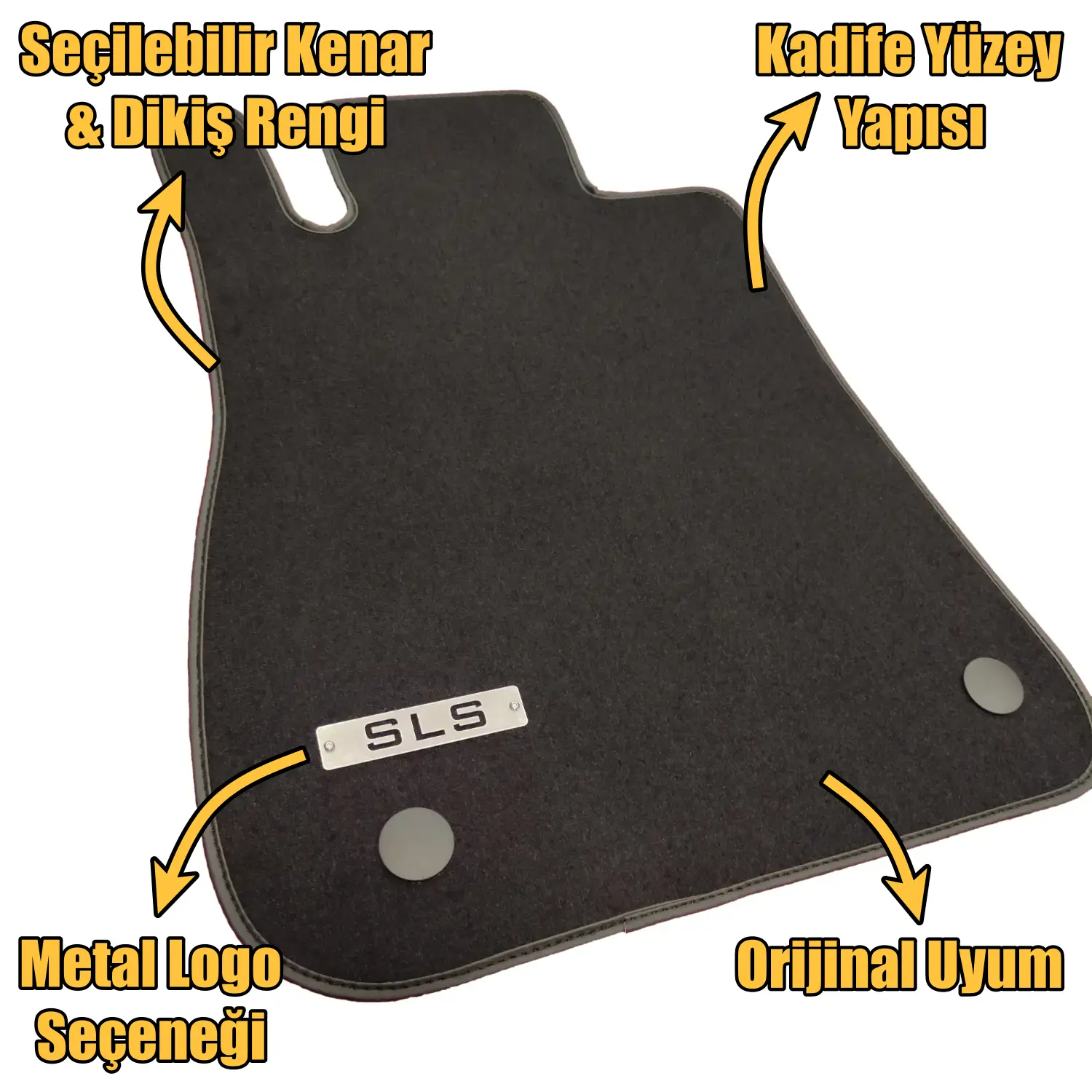 velur mercedes sls paspas özellikleri