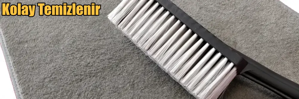 velur paspaslar kolay temizlenir