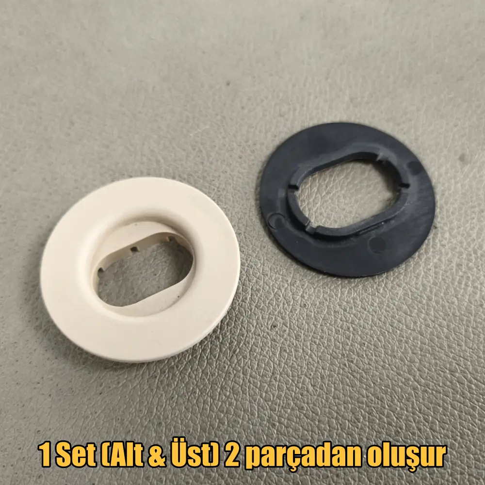 vw audi porsche seat skoda cupra paspas klipsi oval tip bej