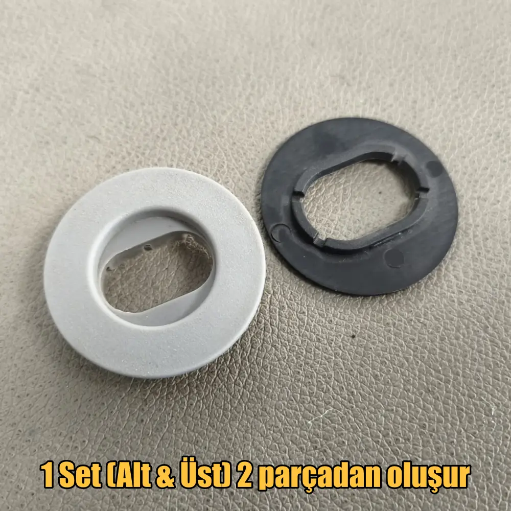 vw audi porsche seat skoda cupra paspas klipsi oval tip gri
