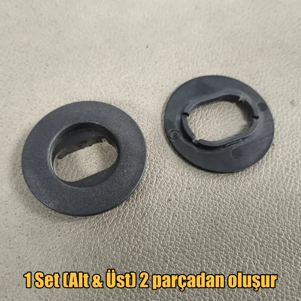 vw audi porsche seat skoda cupra paspas klipsi oval tip siyah